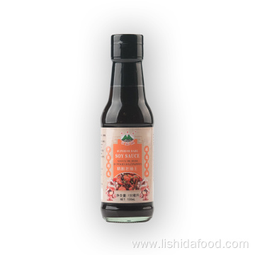 150ml Glass Bottle Dark Soy Sauce